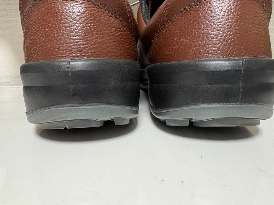 ★美品★Simon シモン　ブラウン高級安全靴 牛革　SS11茶　27.０EEE