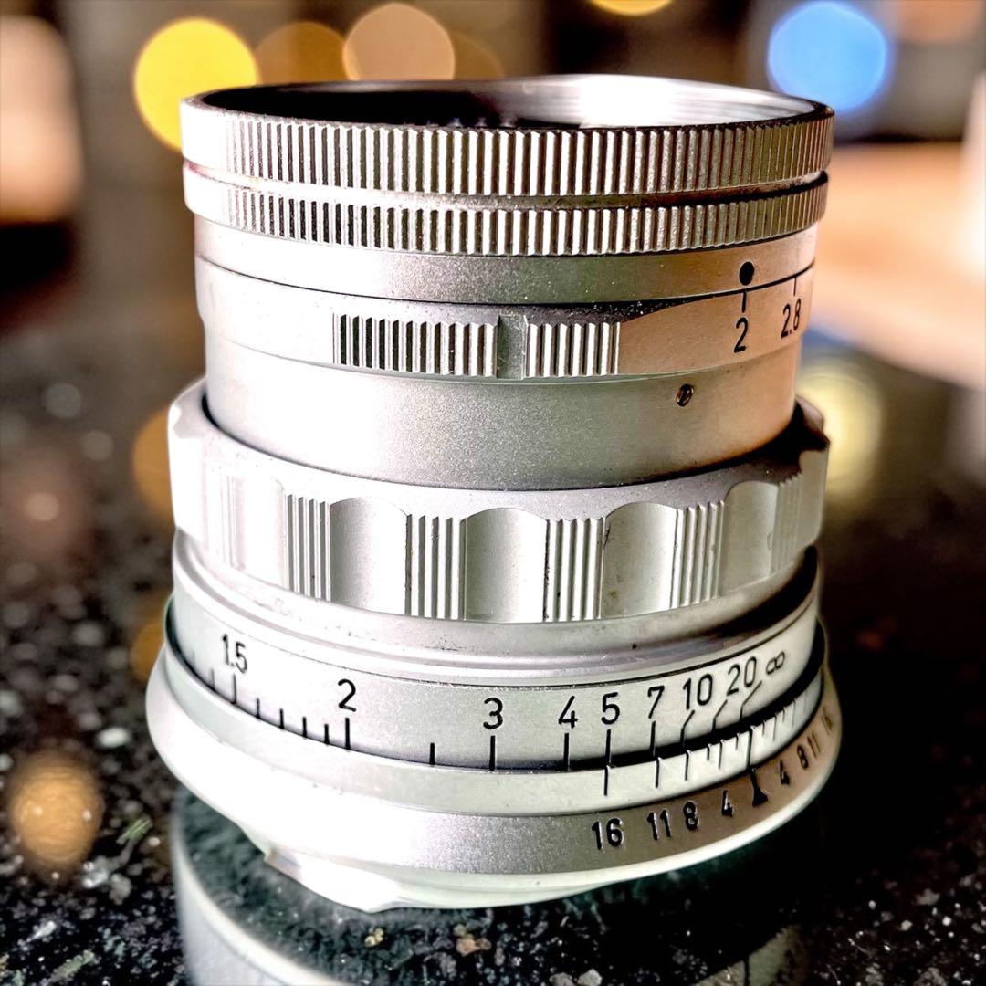 【OH済×外観美品×光学美品】Leica Summicron50㎜　固定鏡筒