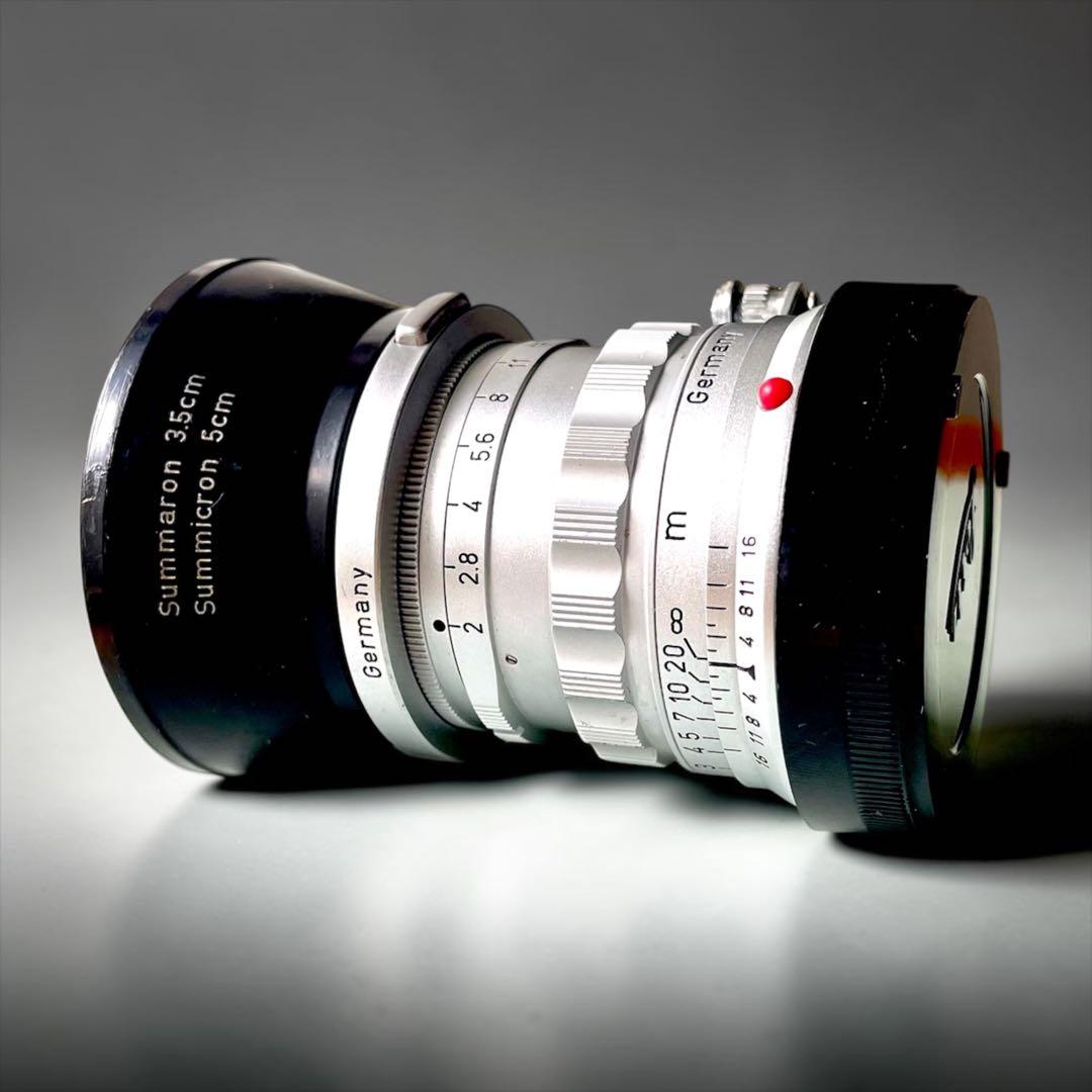 【OH済×外観美品×光学美品】Leica Summicron50㎜　固定鏡筒