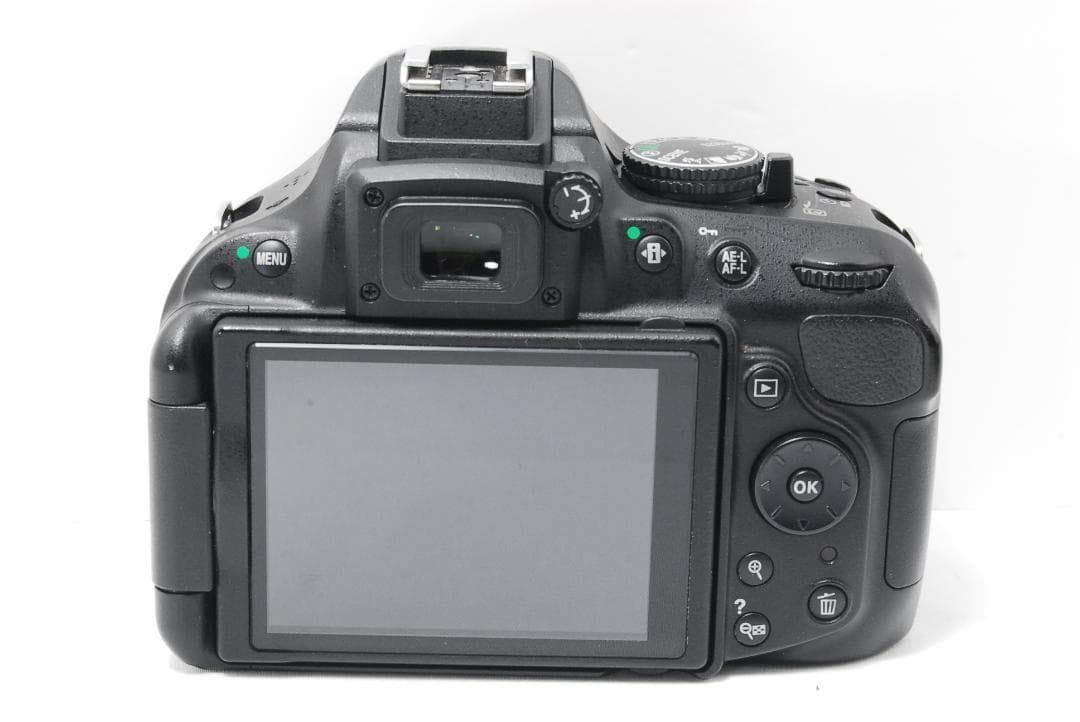 ✨シャッター新品級 Nikon D5200 一眼レフ スマホ転送 シングルレンズ