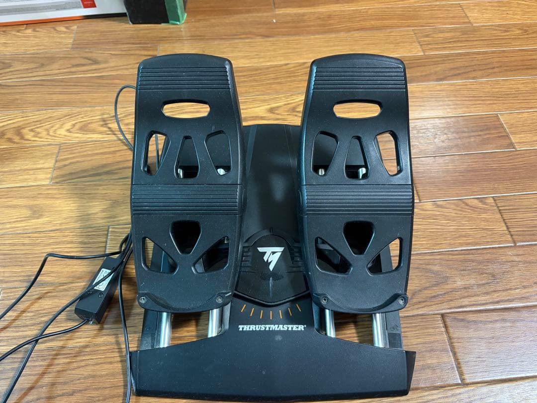 THRUSTMASTER HOTAS WARTHOG ラダーペダル 設定書