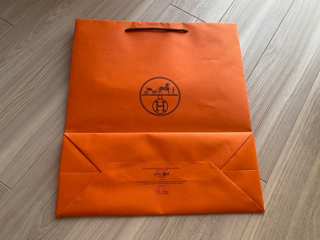 HERMES エルメス 空箱 & リボン 3セット ＋ ショッパー1枚