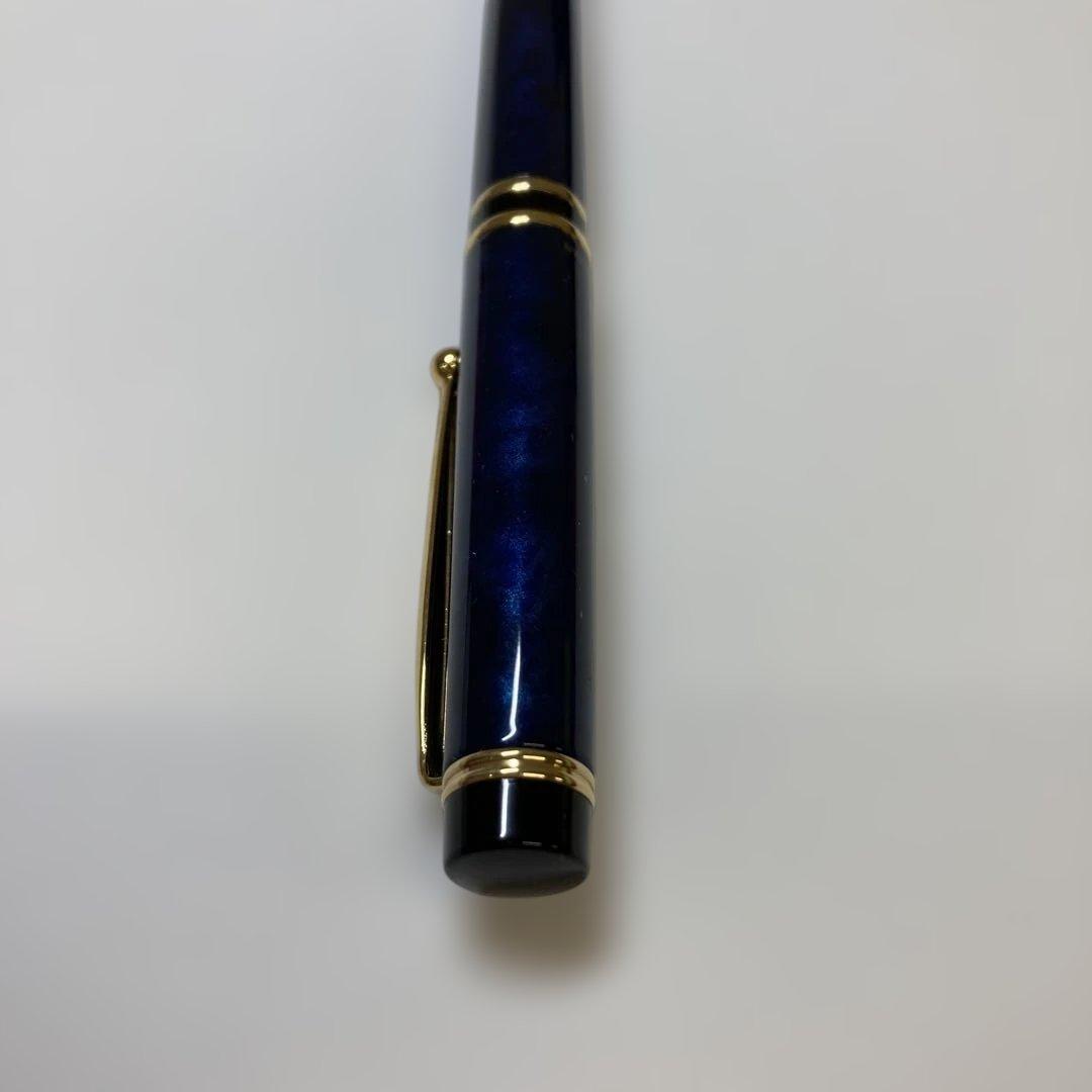 未使用保管品　パイロット 万年筆 グランセ ブラック＆ブルー K573