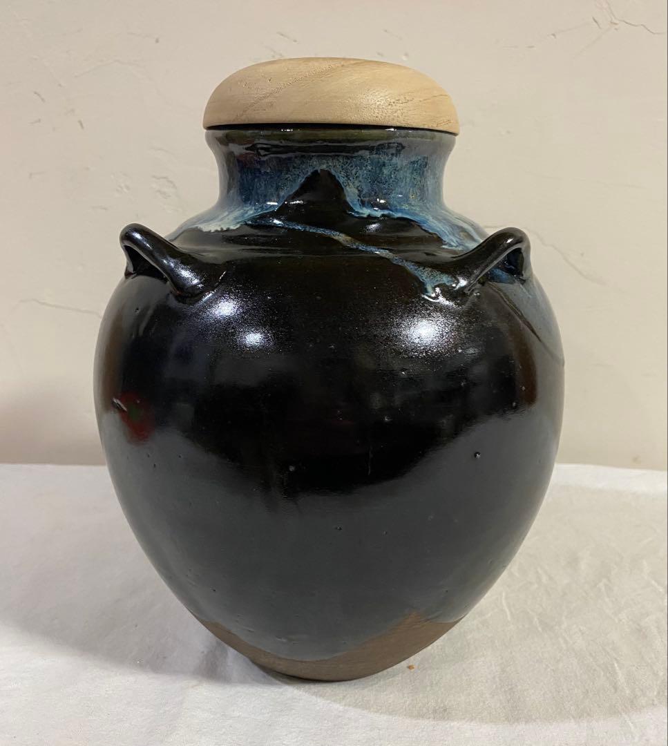 茶道具　飾り茶壷　炉開き　昭山作