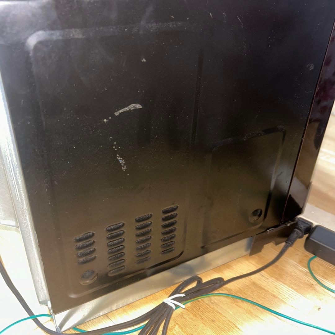 単機能電子レンジ 内部汚れあり