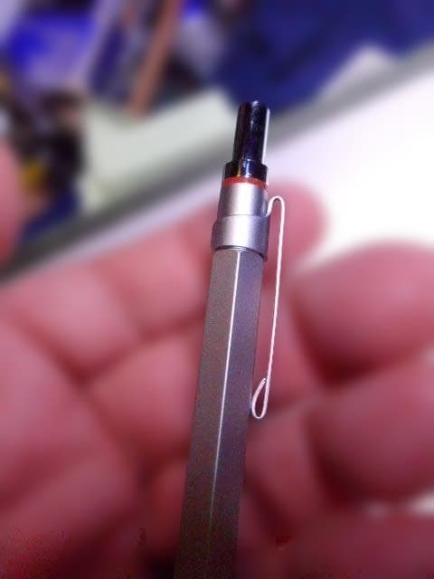 デザインの良い　廃盤のロットリング ニュートン ボールペン シルバー　人気です