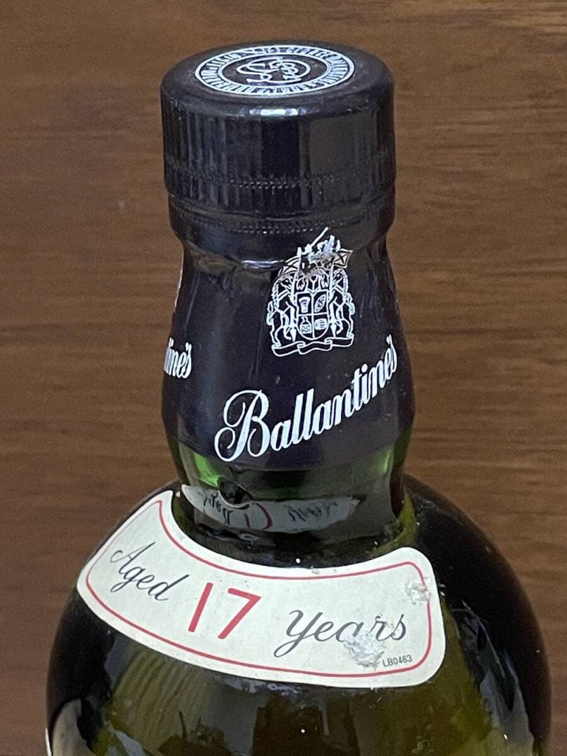 ☆未開栓保管品 Ballantine's 17年 ウイスキー 75cl 43％