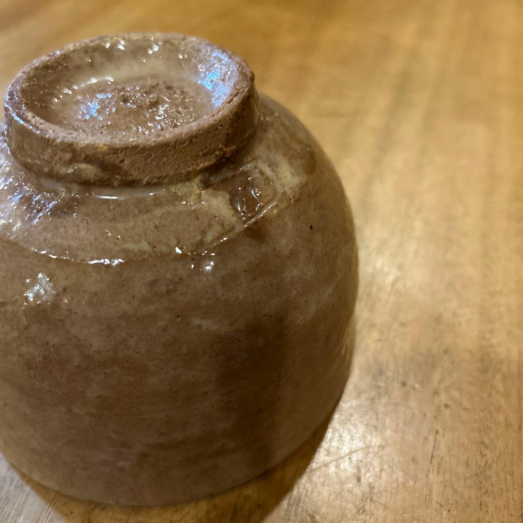 萩焼　作家物　抹茶茶碗　月