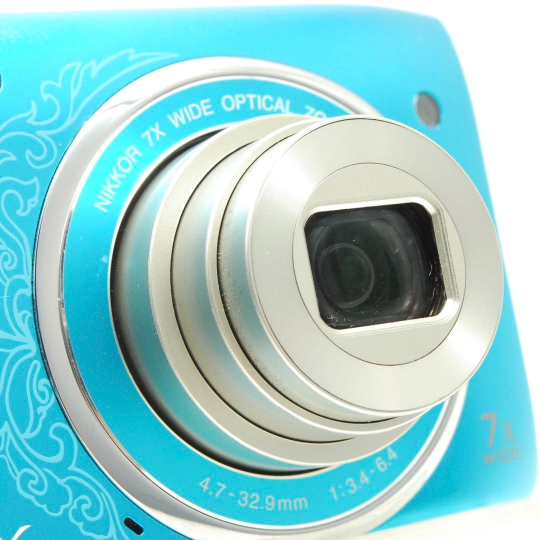 oku様フォロー割_Nikon COOLPIX S3500 ❤️ブルー ニコン