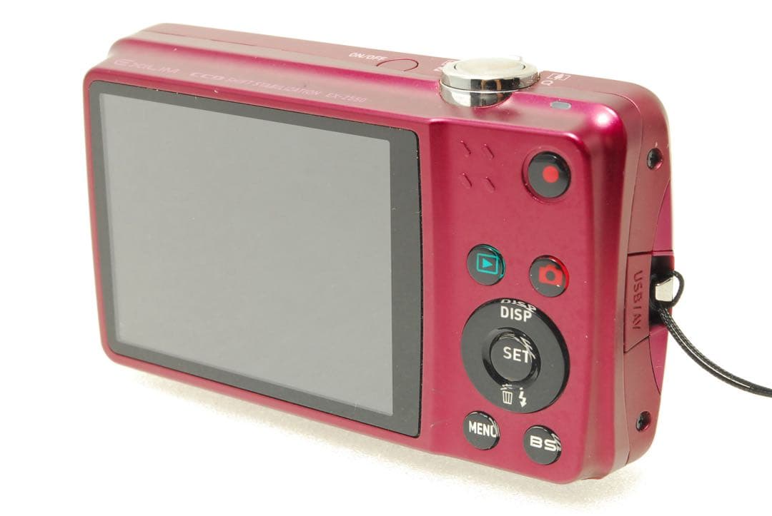 CASIO EXILIM EX-Z550 ❤️スマホ転送 動作確認済み レッド