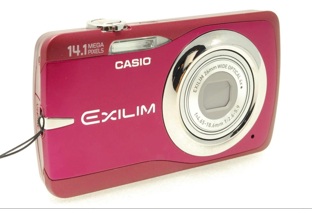 CASIO EXILIM EX-Z550 ❤️スマホ転送 動作確認済み レッド