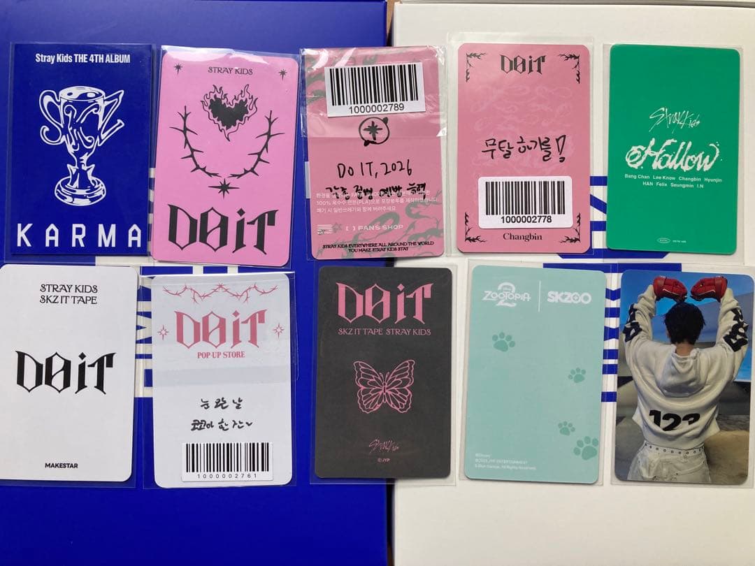 匿名配送 チャンビン トレカ33枚＋ID7枚セット