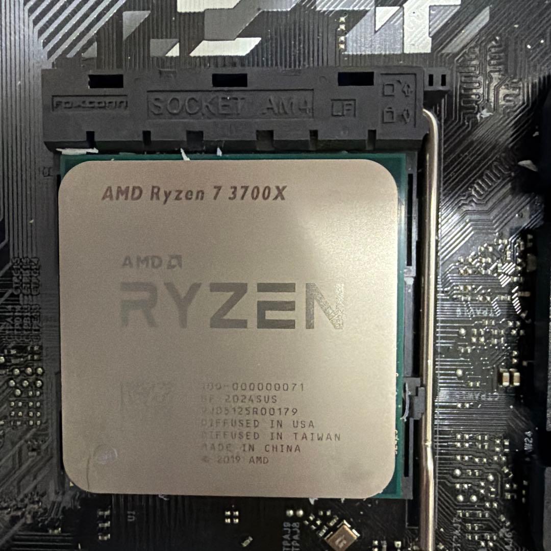 ASRock マザーボード AMD Ryzen 7 3700X セット