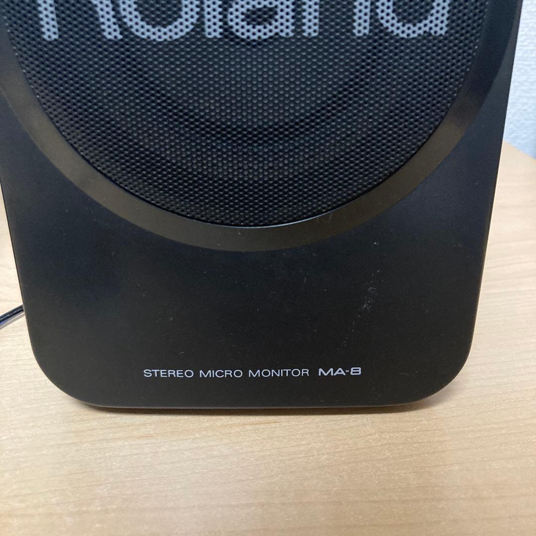 Roland ローランド ステレオマイクロモニタースピーカー MA-8