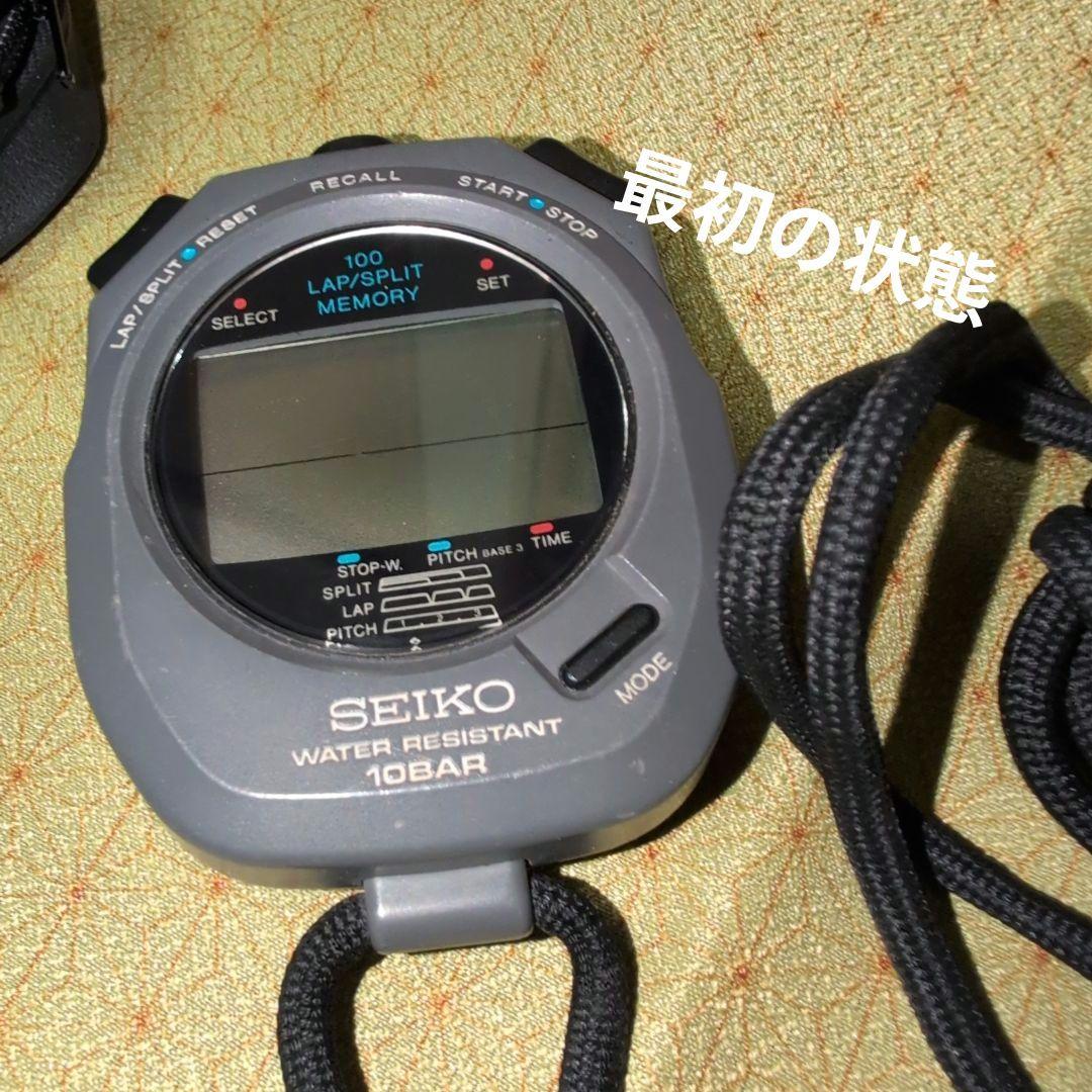 SEIKO ストップウォッチ 10BAR