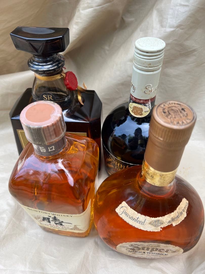 ★未開栓★サントリー・膳・ローヤルなどウイスキー4本セット古酒