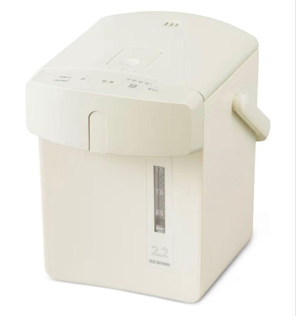 アイリスオーヤマ 電気ポット 2.2L IAHD-222-C