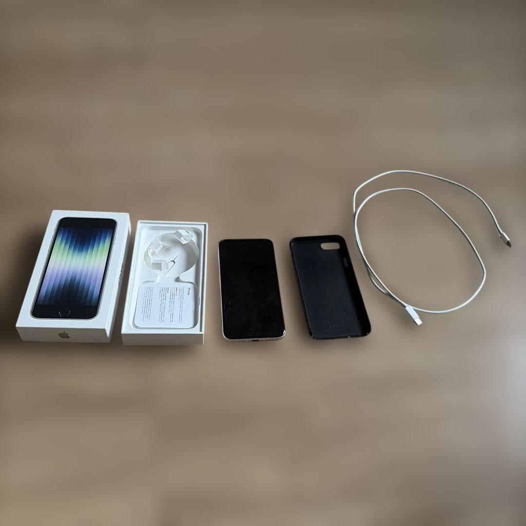 iPhoneSE (第3世代) ミッド 64GB SIMフリー 保証期間内