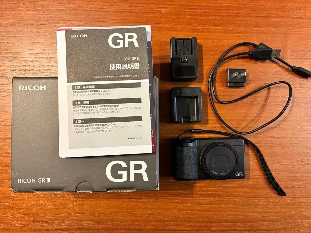 RICOH GR3 付属品全てあり（GRⅢ）