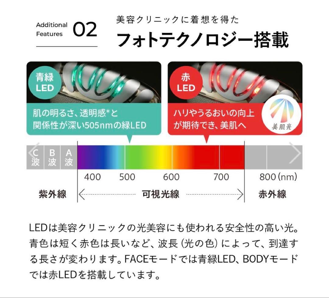 【美品】YAMAN リフトロジーSP（YJFD2L）ネイビー 美顔器