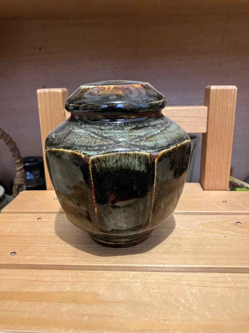 民藝作家の面取壺　民藝　作家物ふ