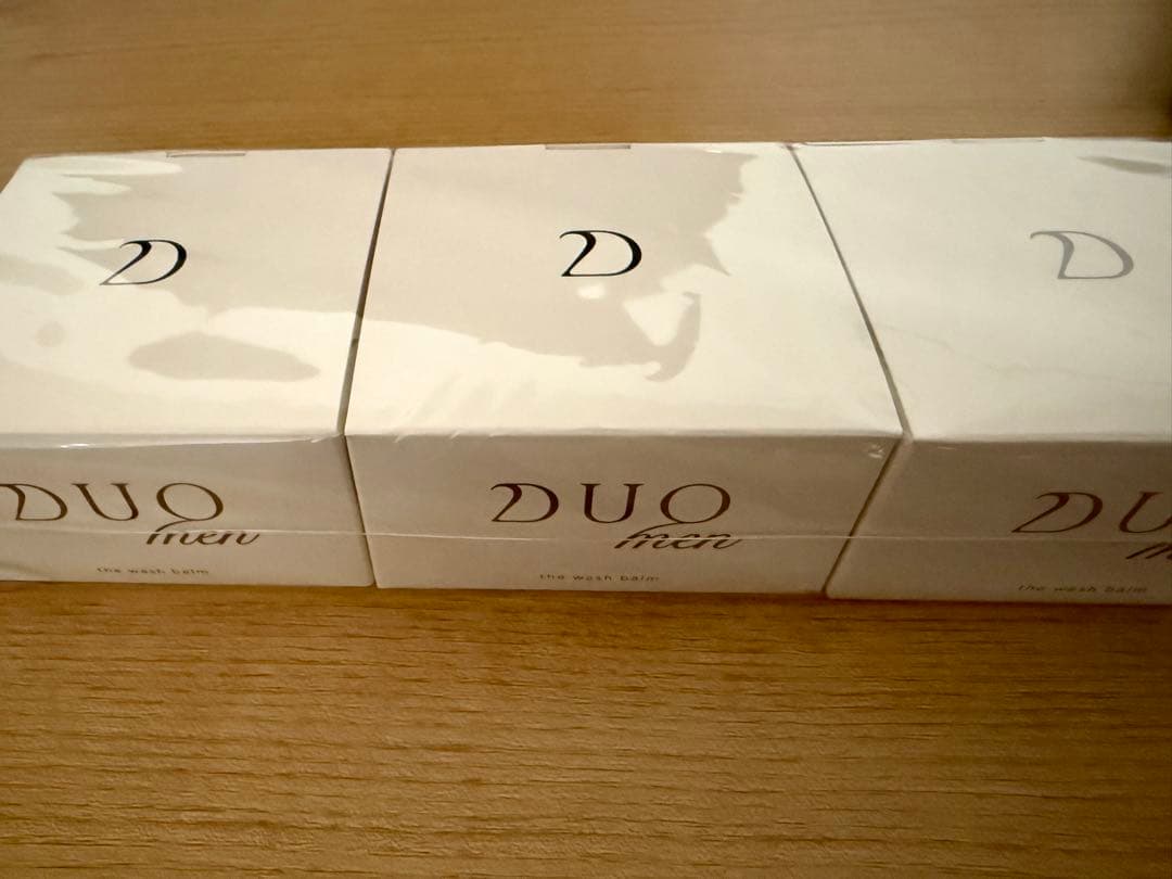 未開封　DUO men ザ ウォッシュバーム 90g 3個セット