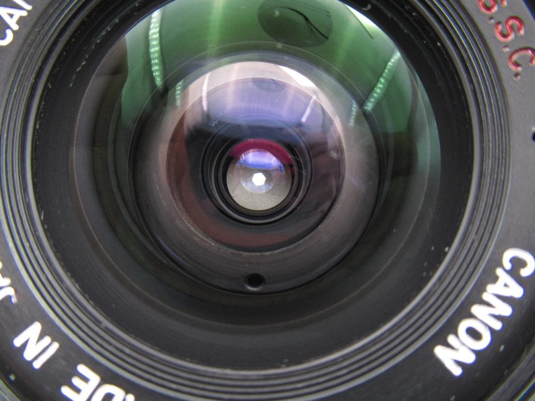 Canon FD 24mm F2.8 S.S.C. 管理A42