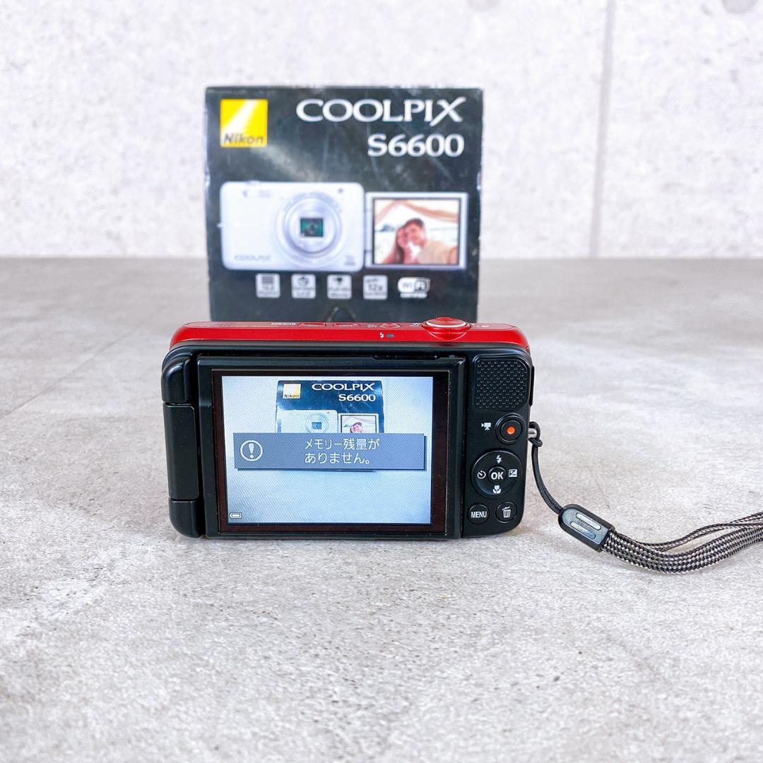 Nikon COOLPIX S6600 コンパクトデジタルカメラ Wi-Fi対応