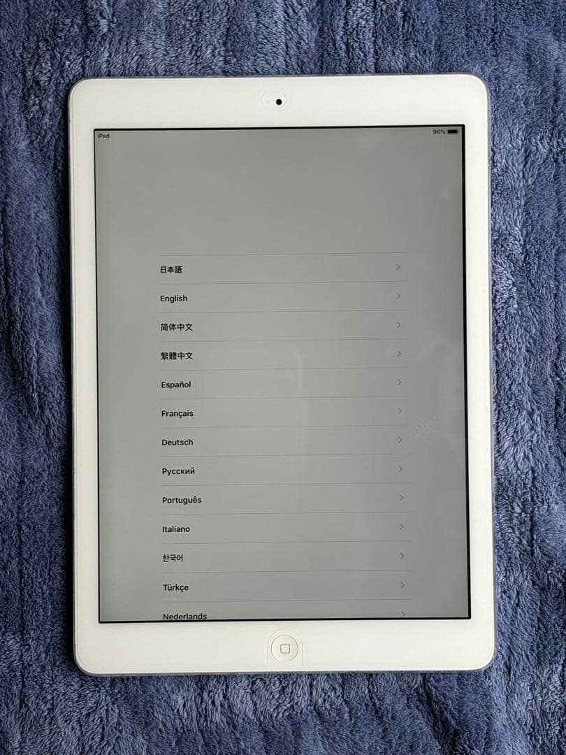 Apple iPad 第1世代 (モデル A1474) シルバー,WiFiモデル
