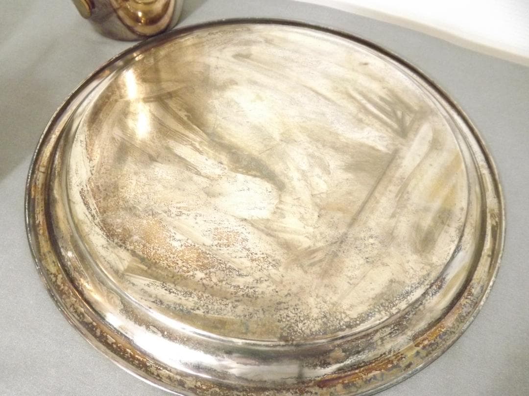 F. B. Rogers Silver シルバー仕上げのアンティークティーセット