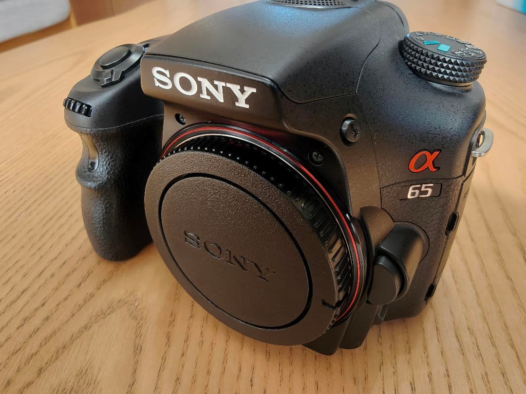 【良品】SONY α65 デジタル一眼レフ ZEISSレンズ SAL1680Z