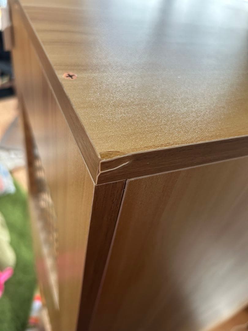 美品 小動物 木製 家具調ゲージ