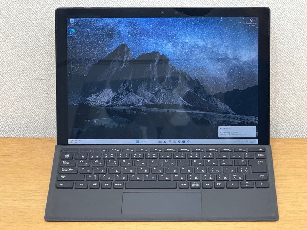 Surface Pro7 i7/16GB/256GB ブラック タイプカバー付き