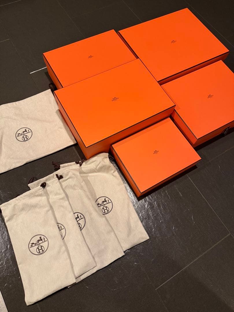 美品　エルメス空箱&保存袋セット