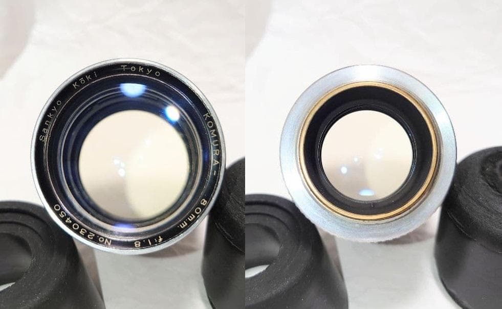 ★超希少！超美品★KOMURA コムラ 80mm F1.8 ライカLマウント