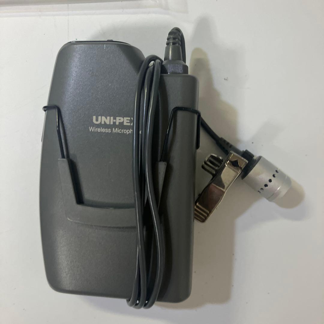 美品　UNI-PEX　WM-3100 ワイヤレスマイク　タイピン型　高性能