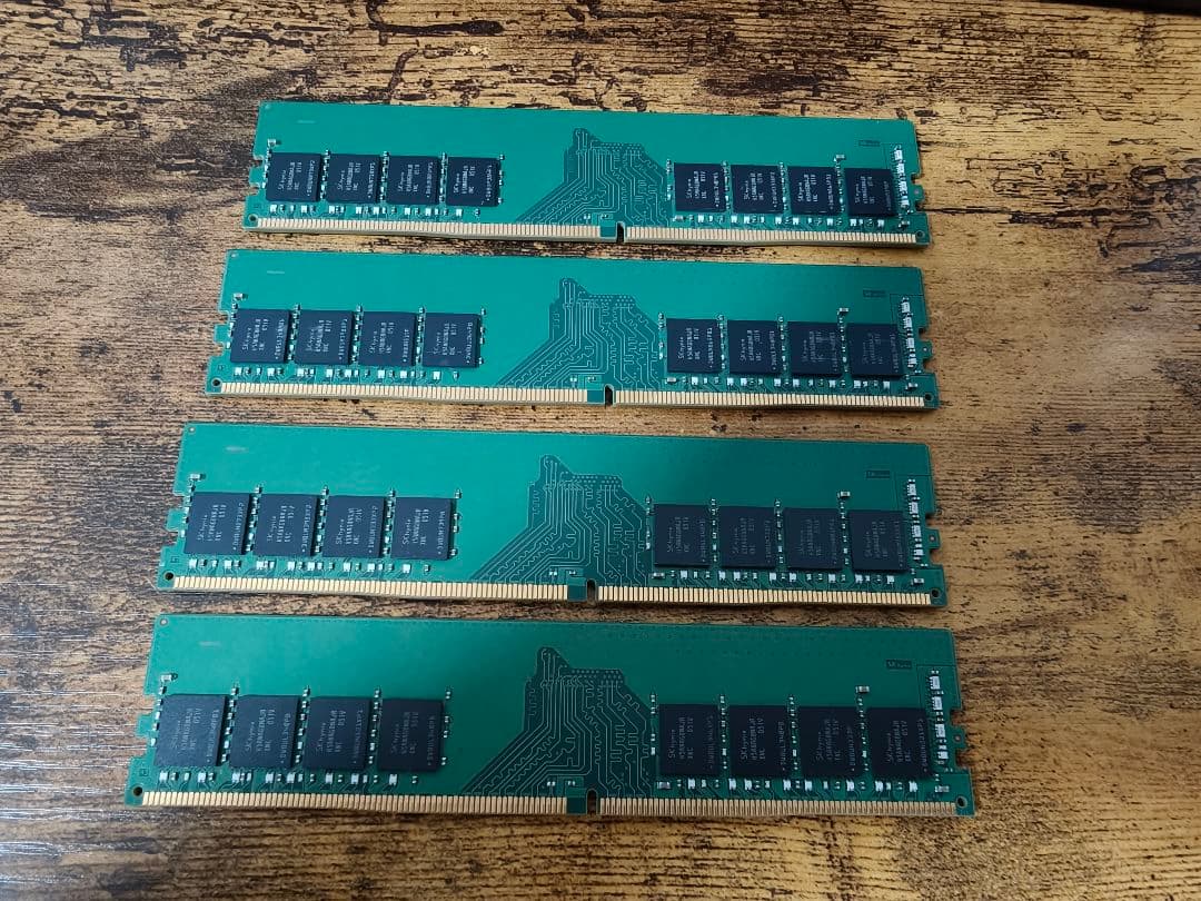 マ*カ様 SK hynix 16GB DDR4 3200MHz メモリー4枚セッ