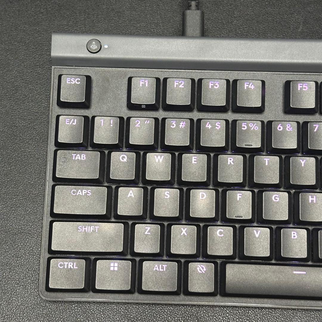 Logcool G515 TKL ロープロファイル リニア 赤軸