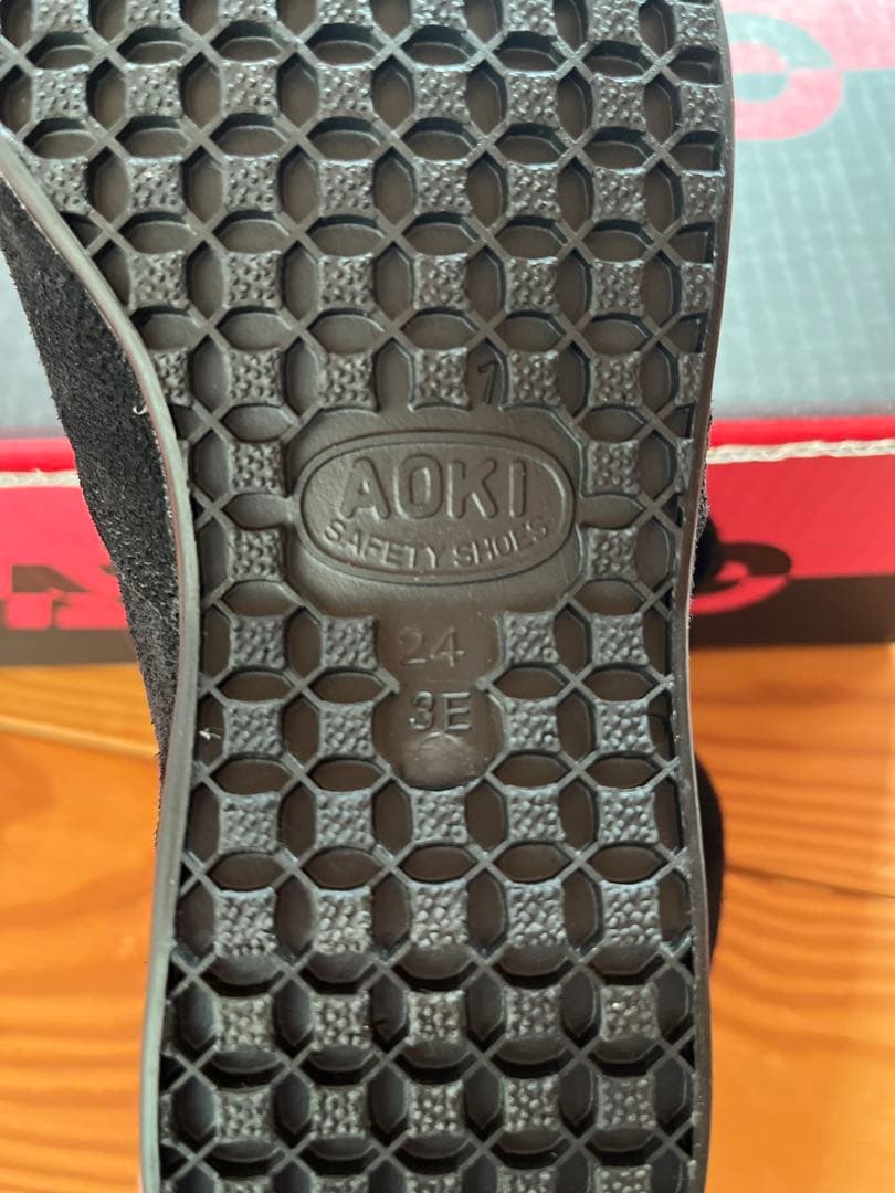 ATENEO 黒 スエード プロフェッショナルブーツ