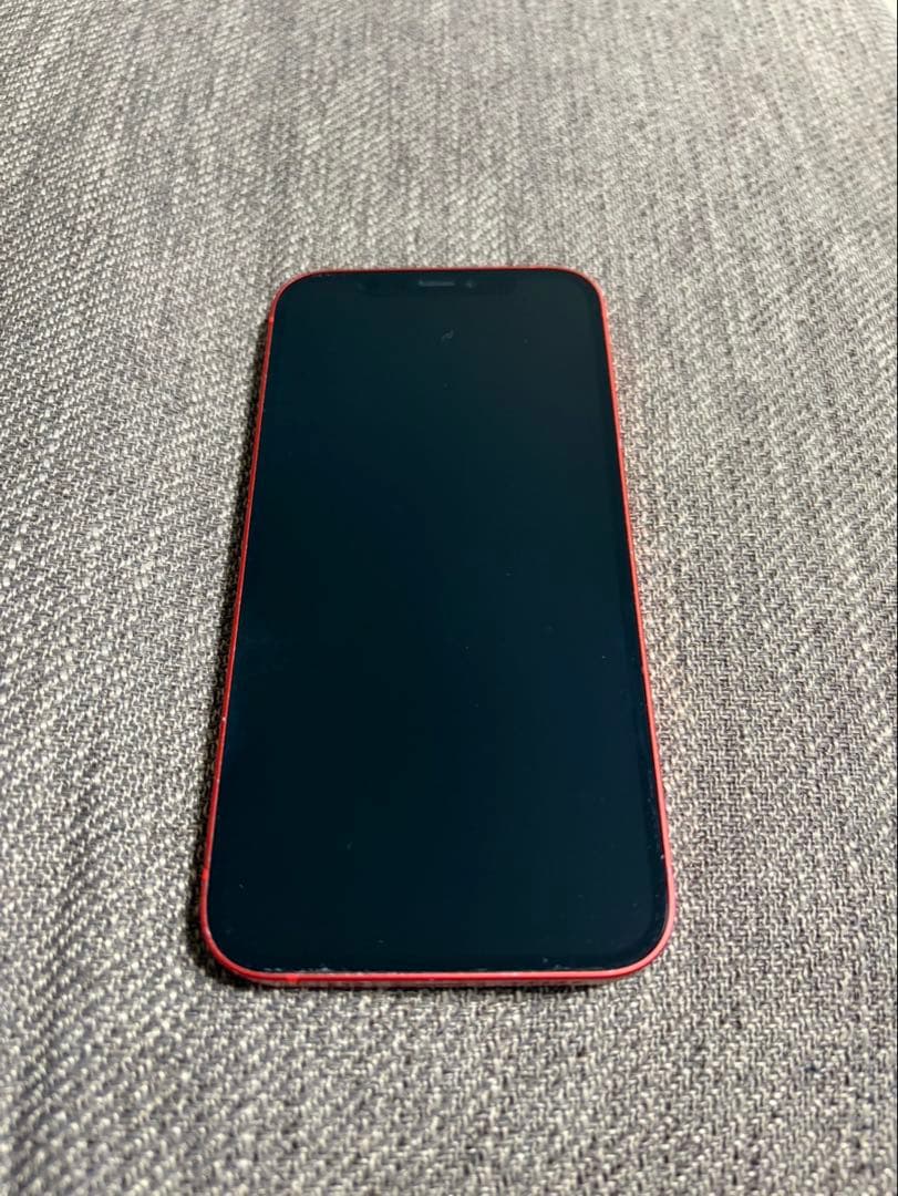 【美品】iPhone12 レッド64GB SIMフリー