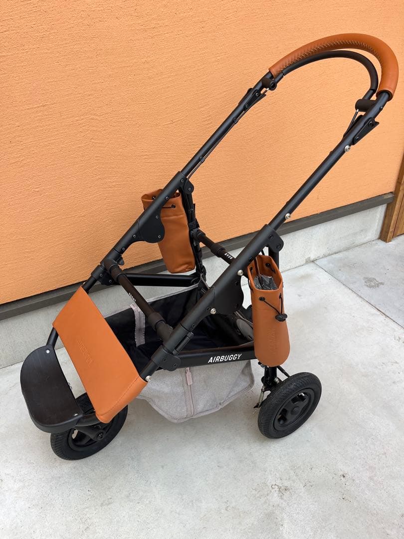【直接受取】（受取場所拡大） AIRBUGGY ペットカート カカオ