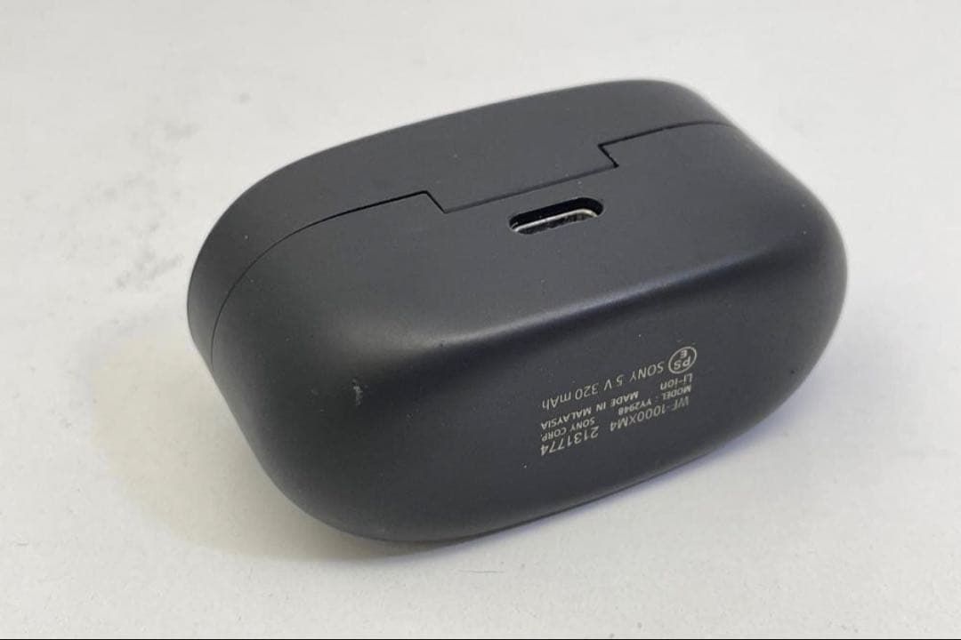 美品 SONY ワイヤレスイヤホン ブラック WF-1000XM4_107