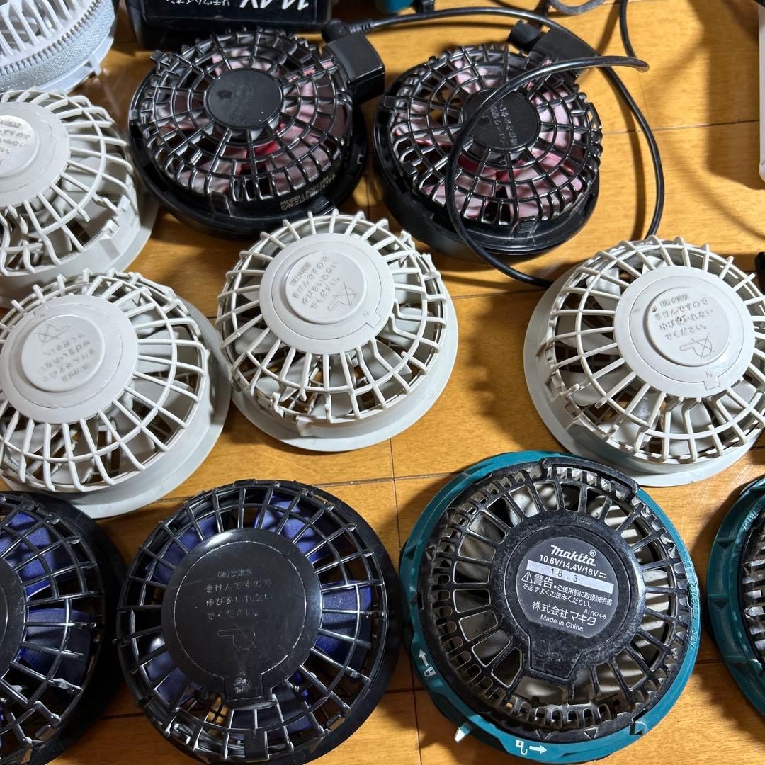 マキタ　ファンユニット充電式ファンジャケット用　ジャンク