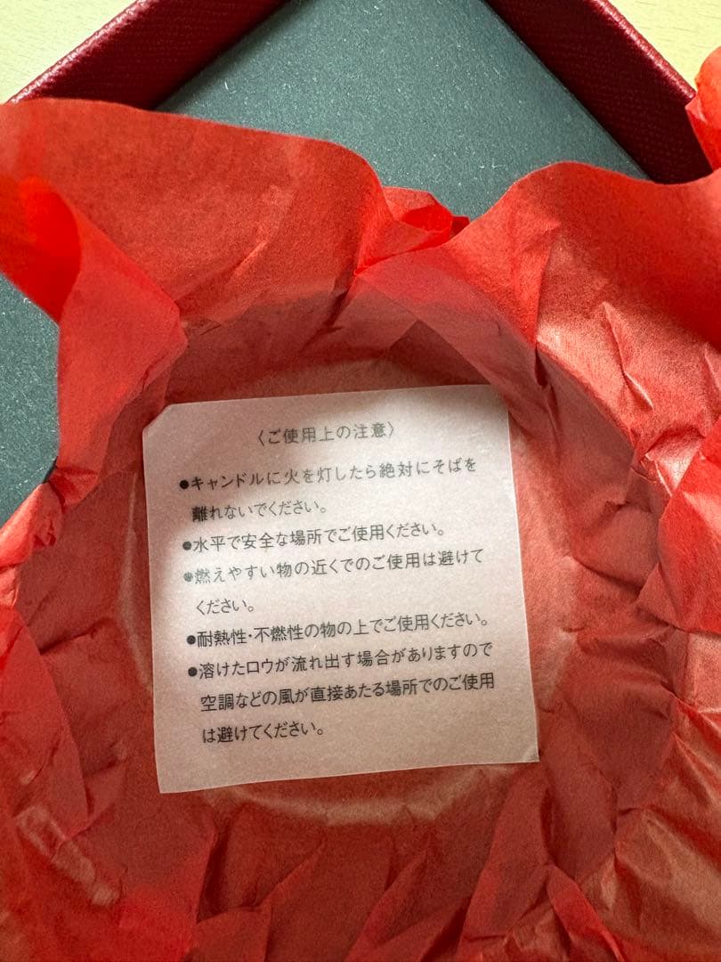 Cartier アロマキャンドル　非売品