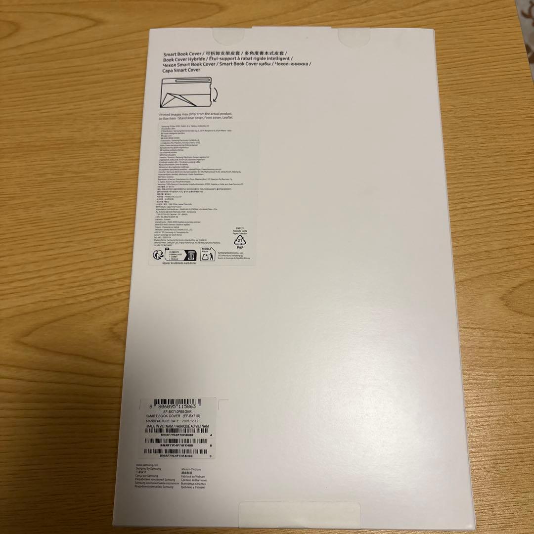 [未開封]GalaxyTab S10FE/S10Lite対応スマートブックカバー