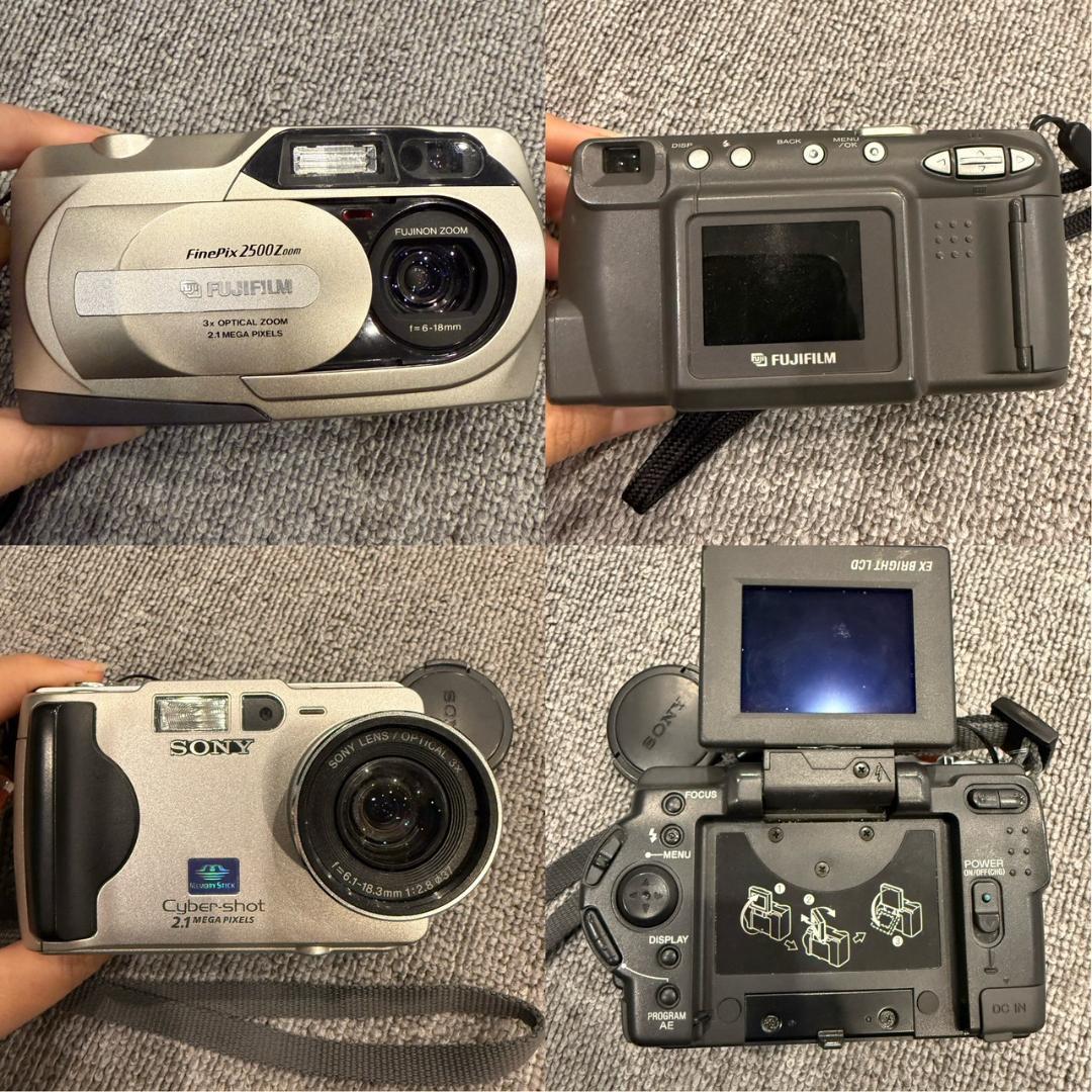 デジカメ 18台 まとめ売り Canon/Nikon/EXILIM/その他