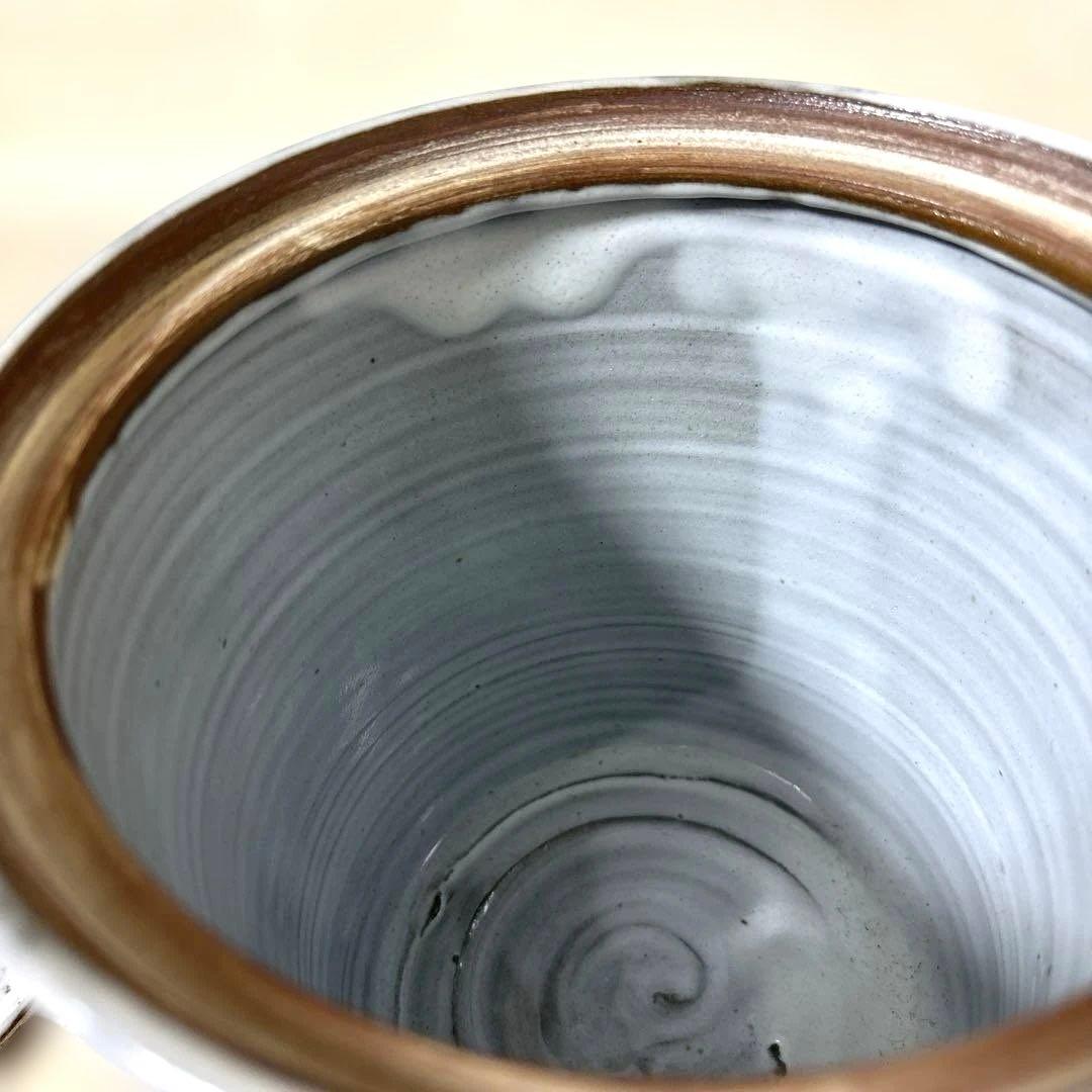茶道具　萩焼 水指　渋谷泥詩　造