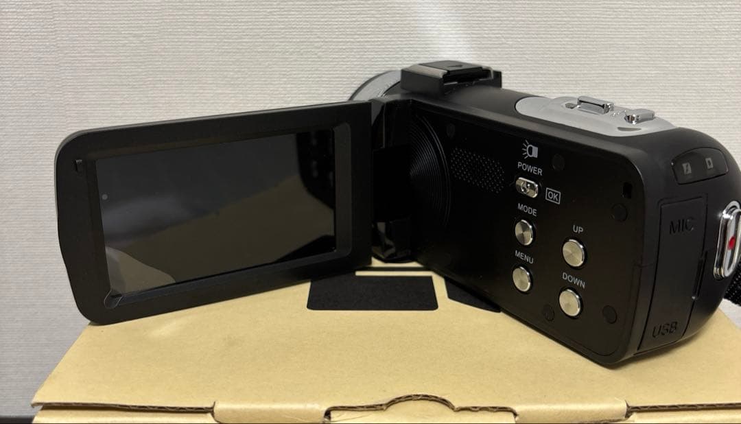 4Kビデオカメラ 44MP IRナイトビジョン バッテリー2個