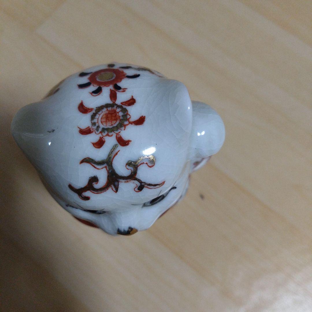 美品　伊万里焼 招き猫