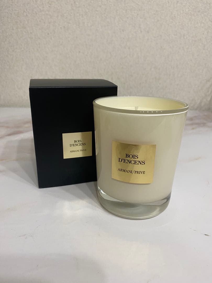 【美品】【再値下げ】ARMANI PRIVE アロマキャンドル 2個セット